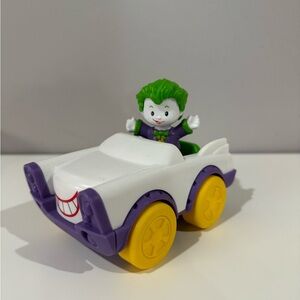 DC Comics Joker White and Purple Toy Car